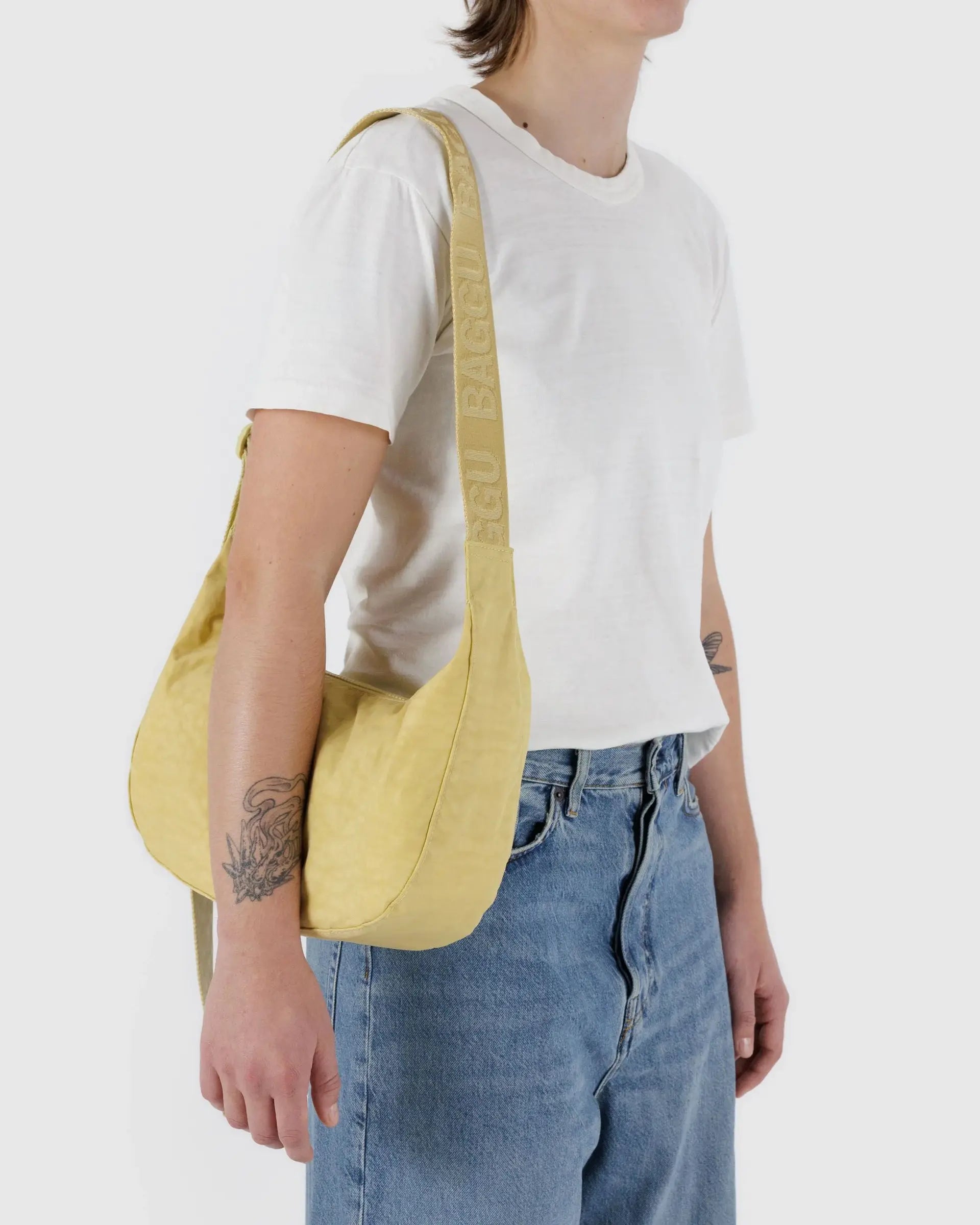 Baggu Crescent Bag - Butter