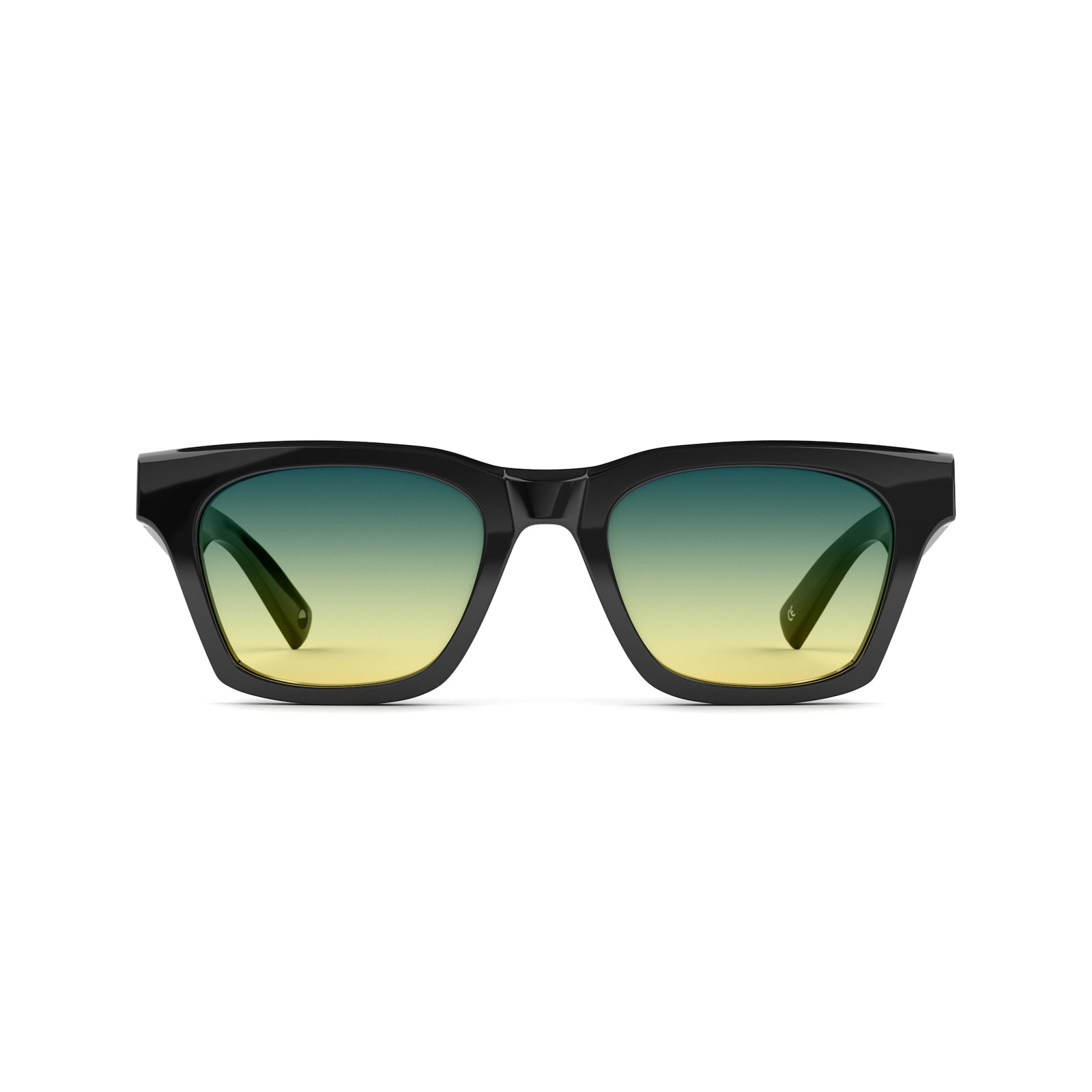 Tens Sunglasses - Casey Polished Black Tropic High Lens