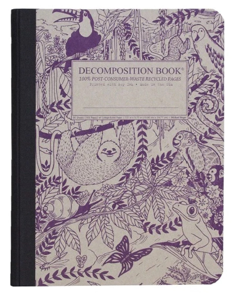 Decomposition Notebook Rainforest