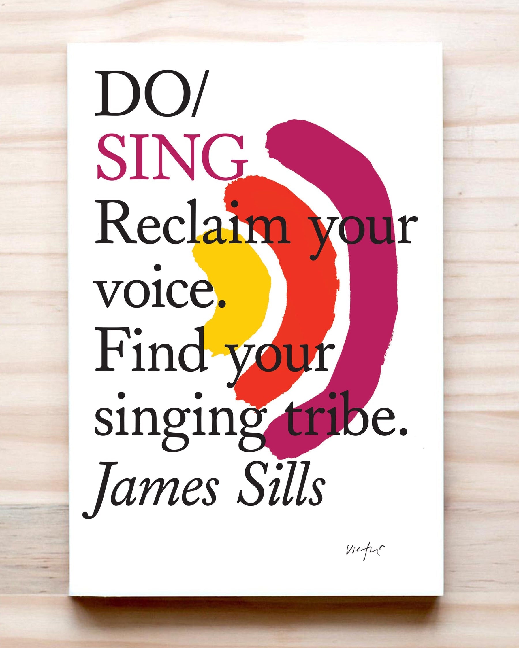 Do Sing : Reclaim your voice.