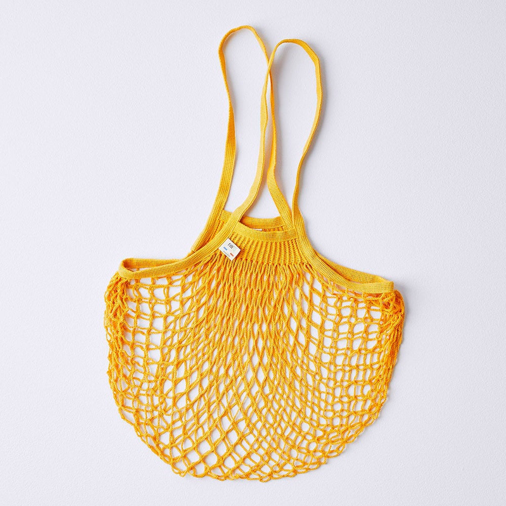 Filt Knit Shopping Bag - Mustard