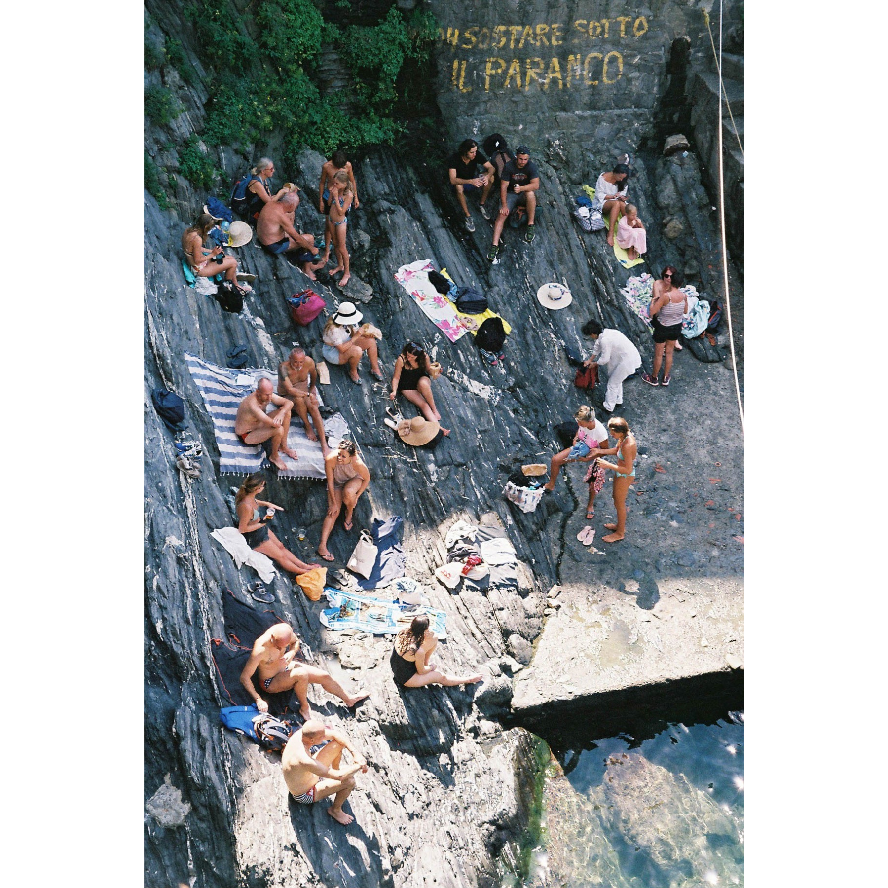 Italy 35mm photo - Rocks 3