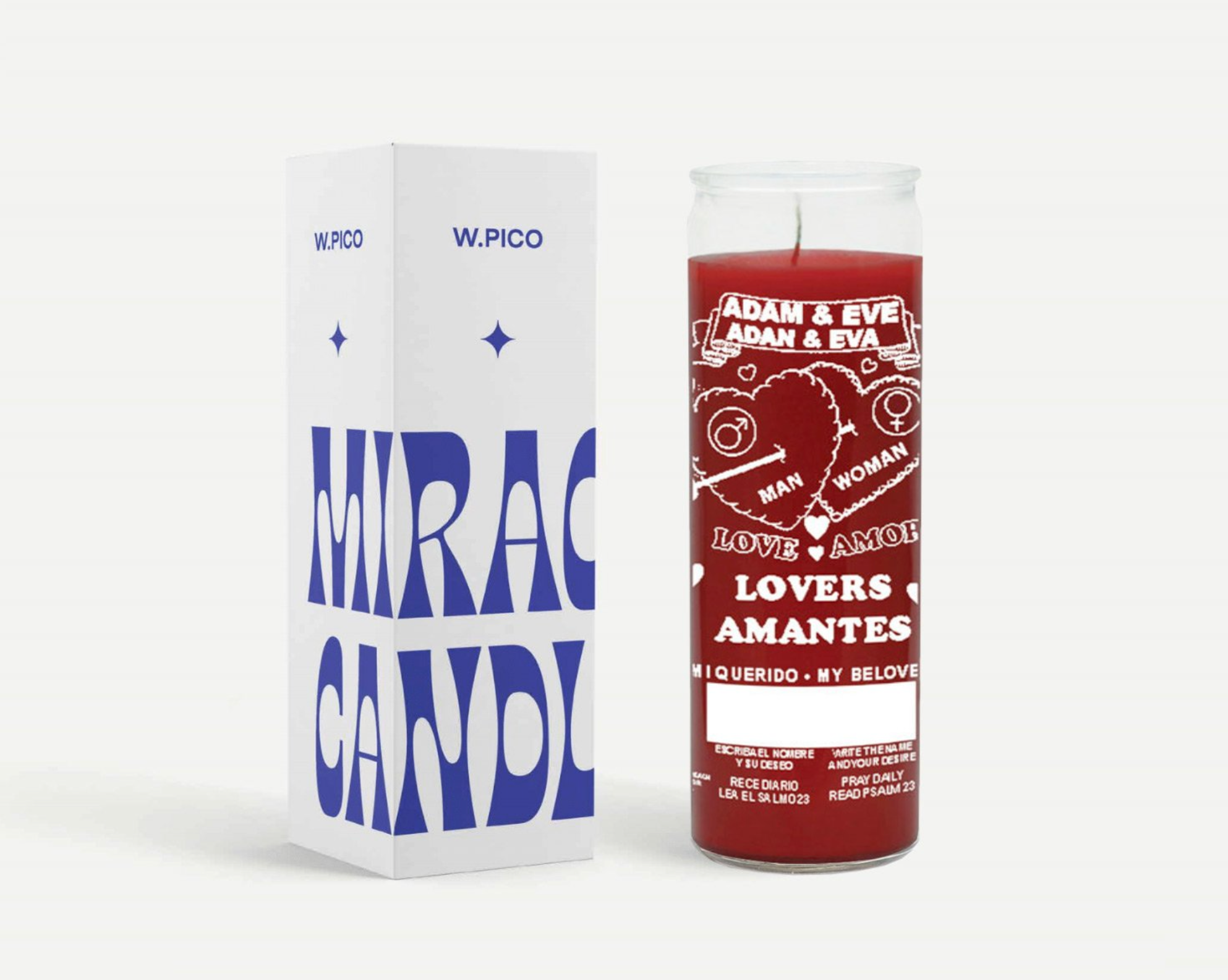 W.Pico Miracle Candle - Lover's Amor