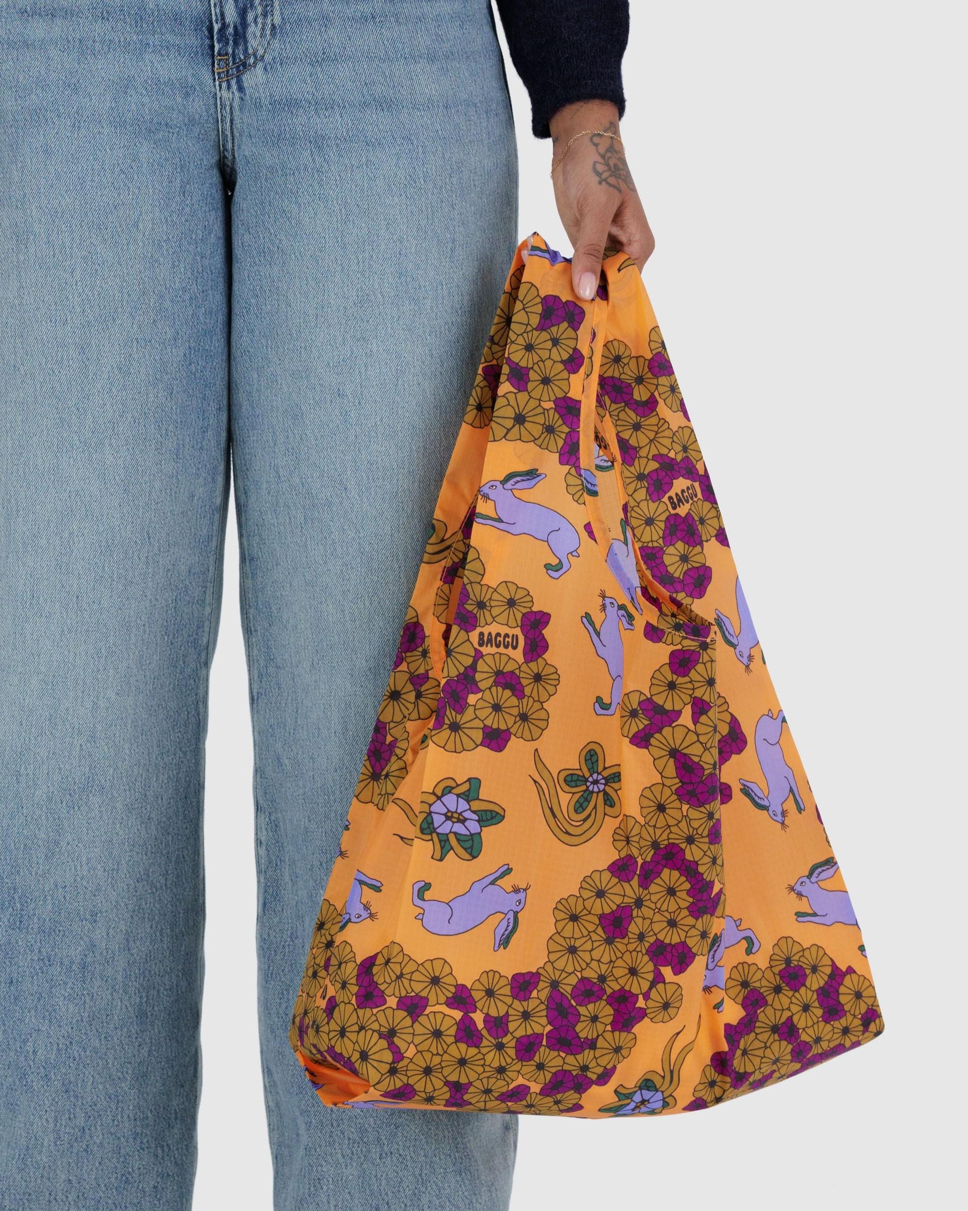 Baggu Reusable Bag - Wild Rabbit