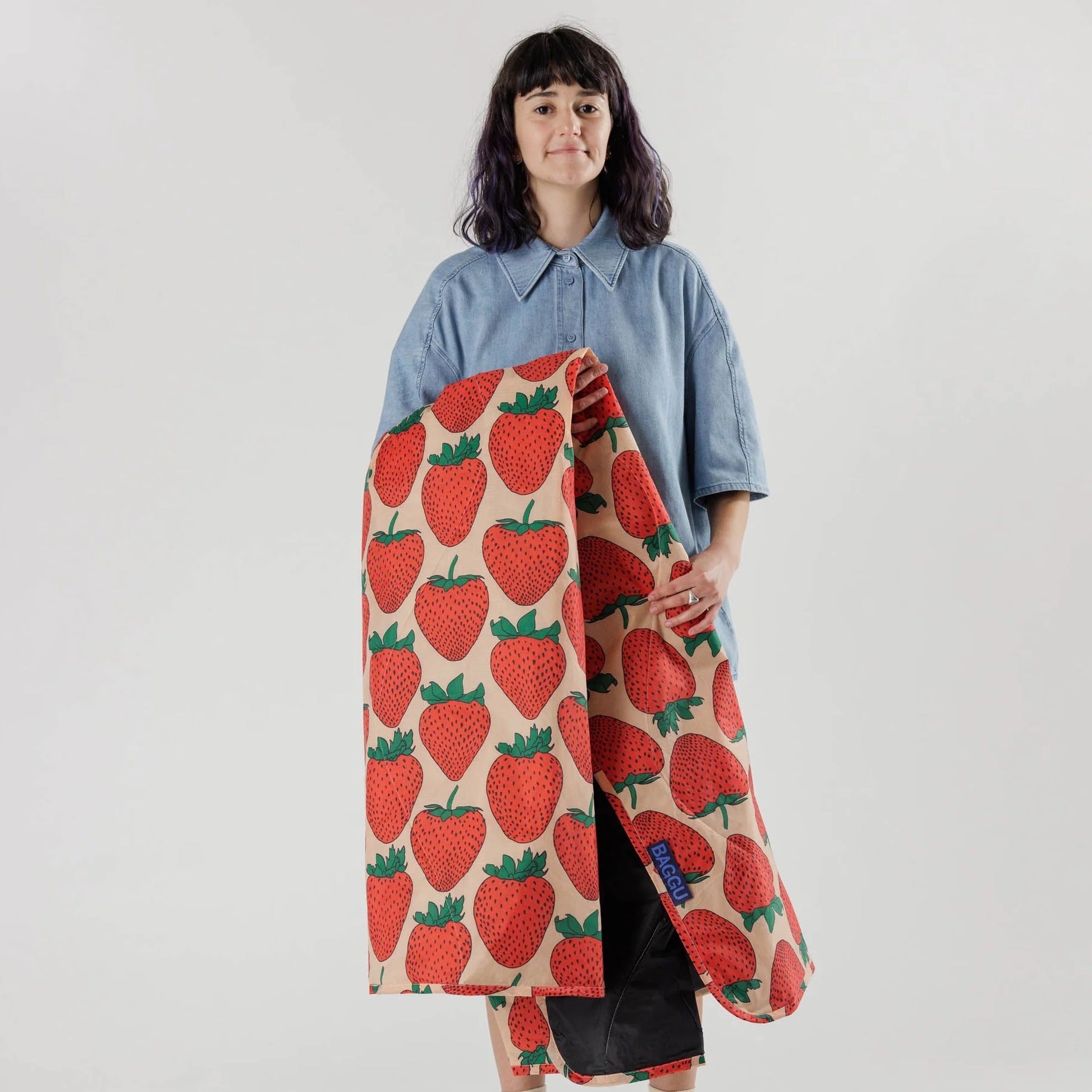 Baggu Picnic Rug - Strawberry