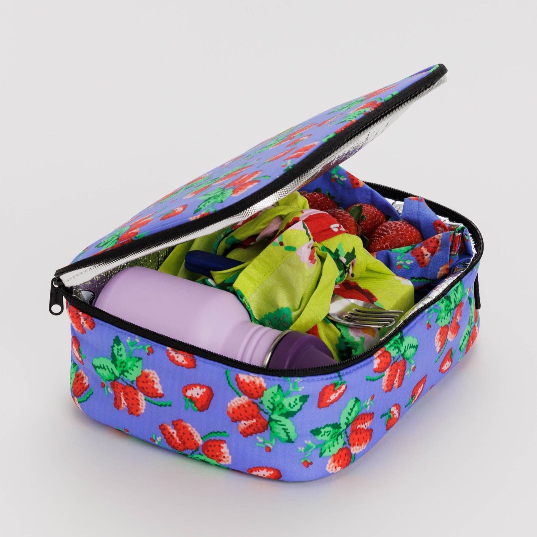 Baggu Lunch Box - Wild Strawberries
