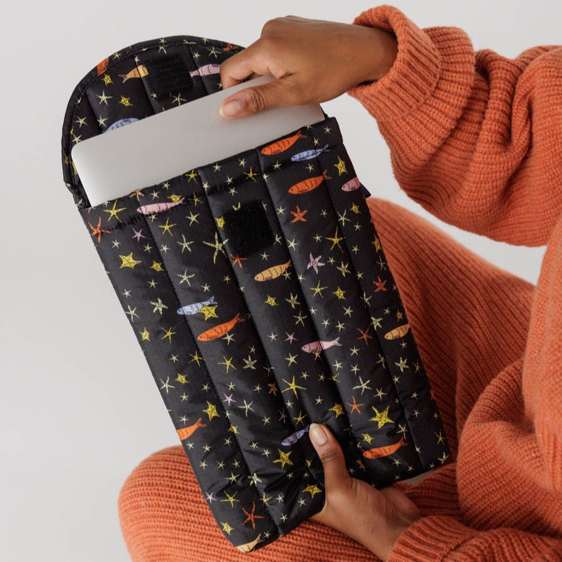 Baggu laptop case 13" - Star Fish