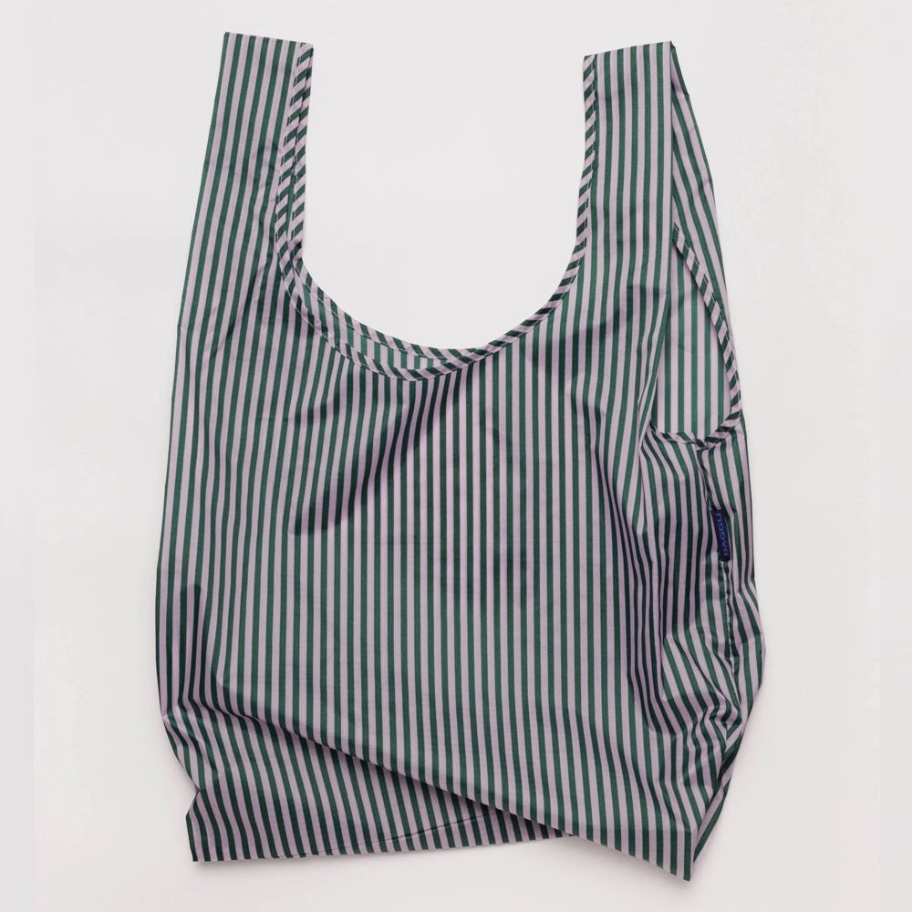 Baggu Resuable Bag - Lilac Candy Stripe