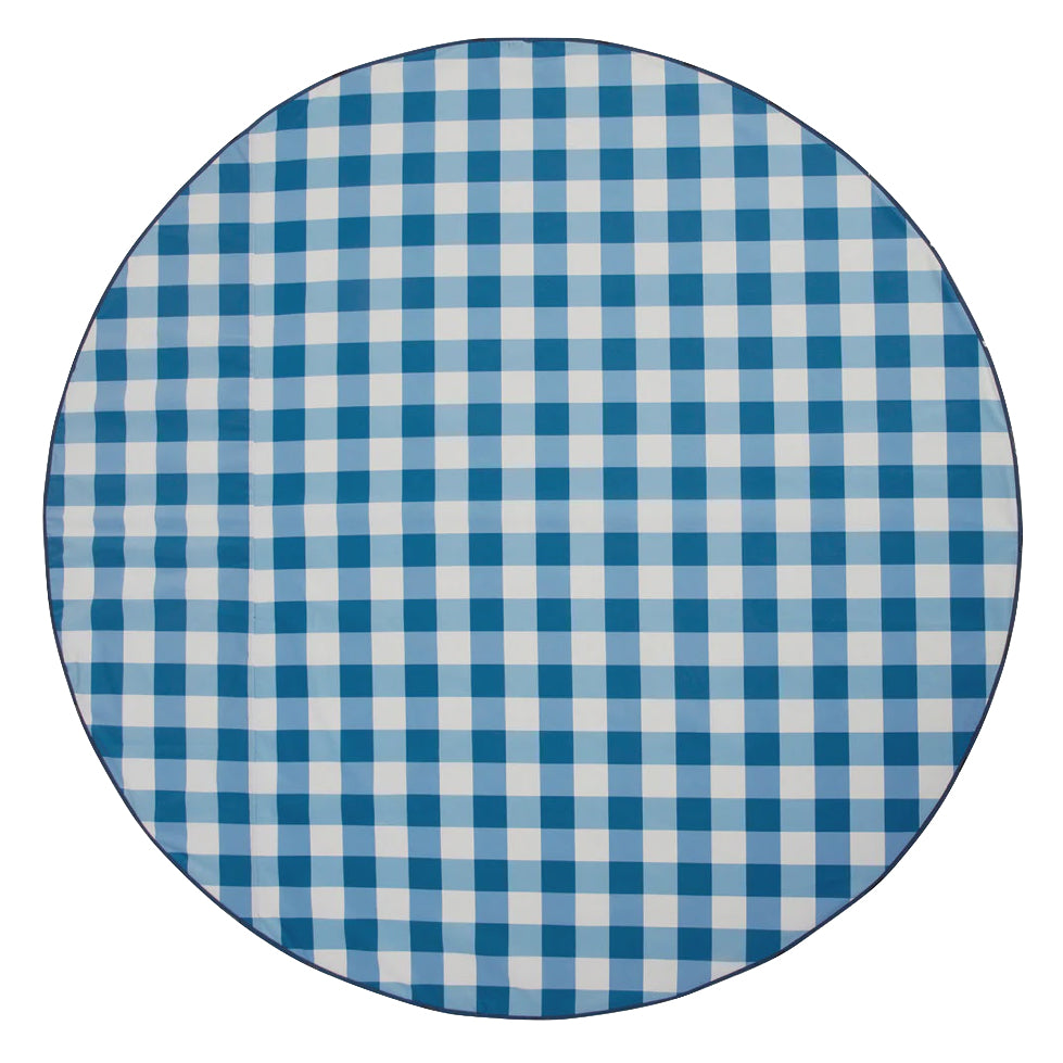 Basil Bangs Love Rug - Gingham Mineral
