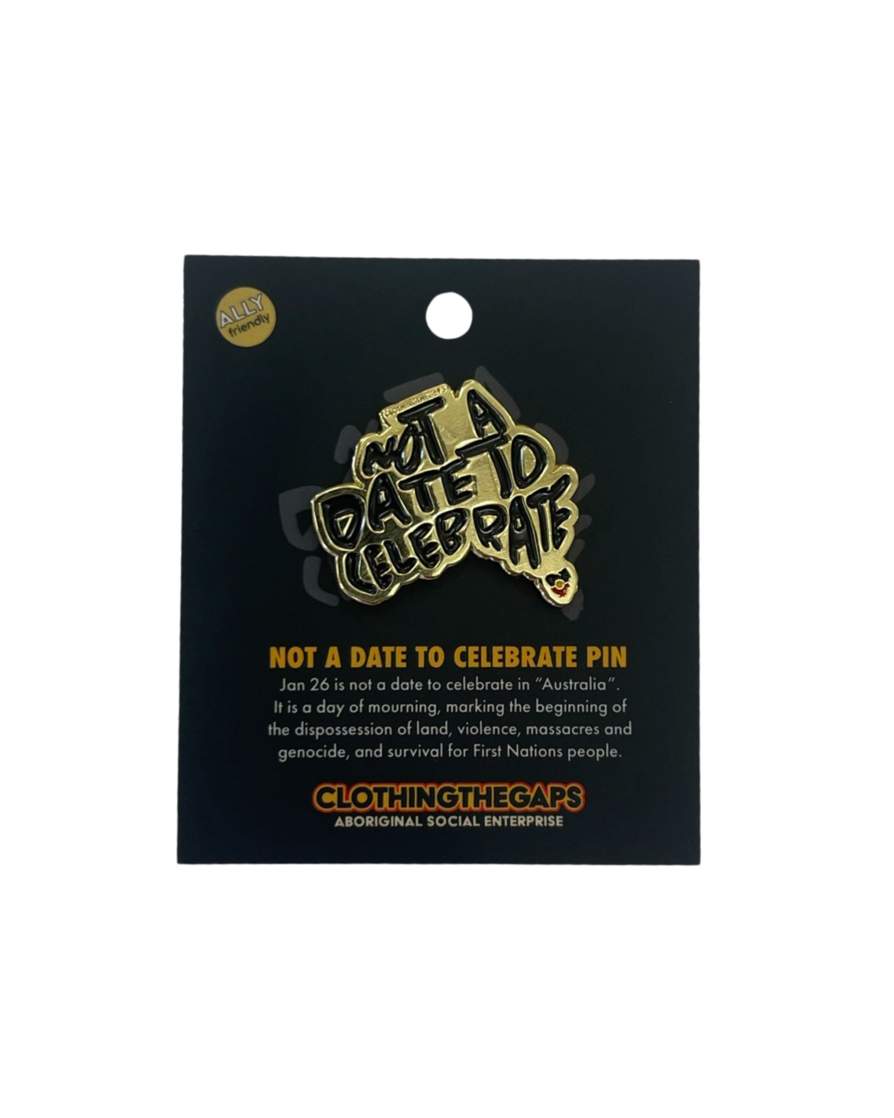 Not A Date To Celebrate Pin