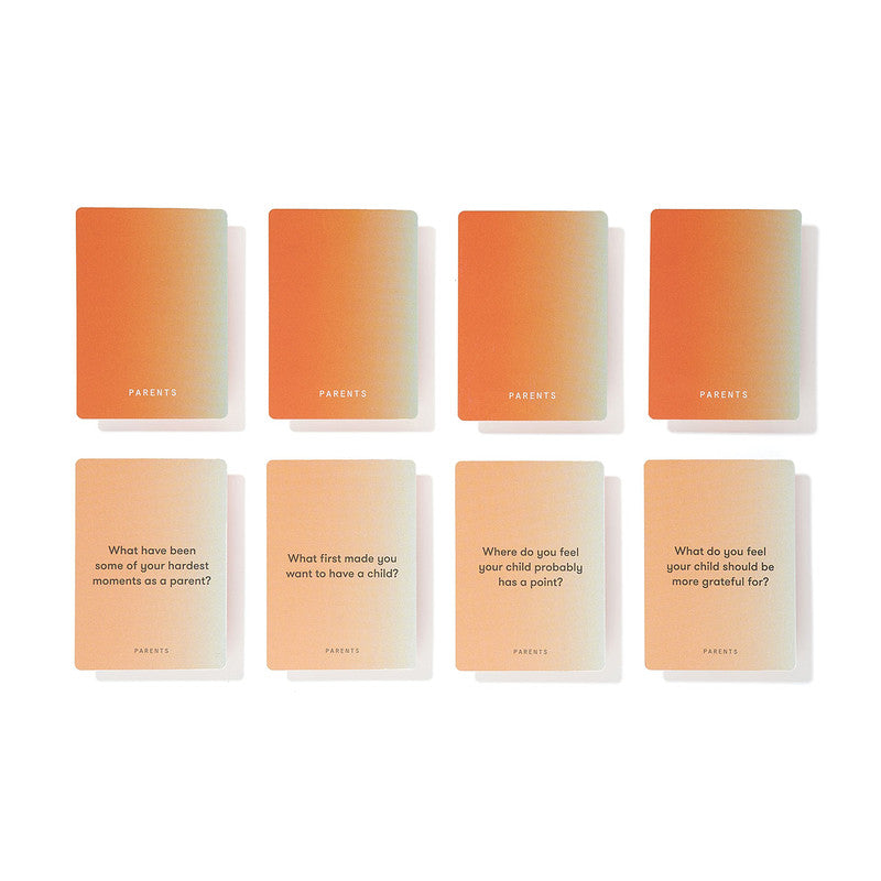 Parents and Teenagers Conversation Cards- The School of Life