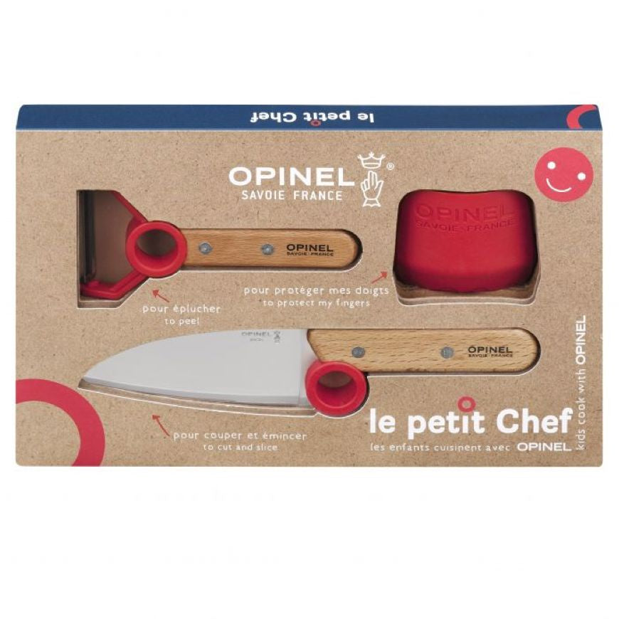 Opinel Le Petit Chef 3 Piece Set