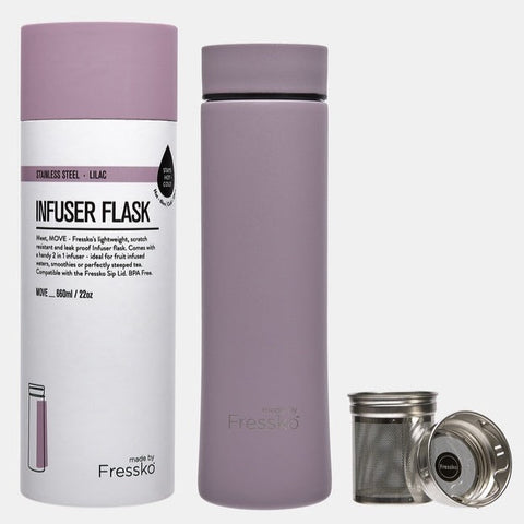 OLD STYLE (with infuser) Fressko Move 660ml - Lilac
