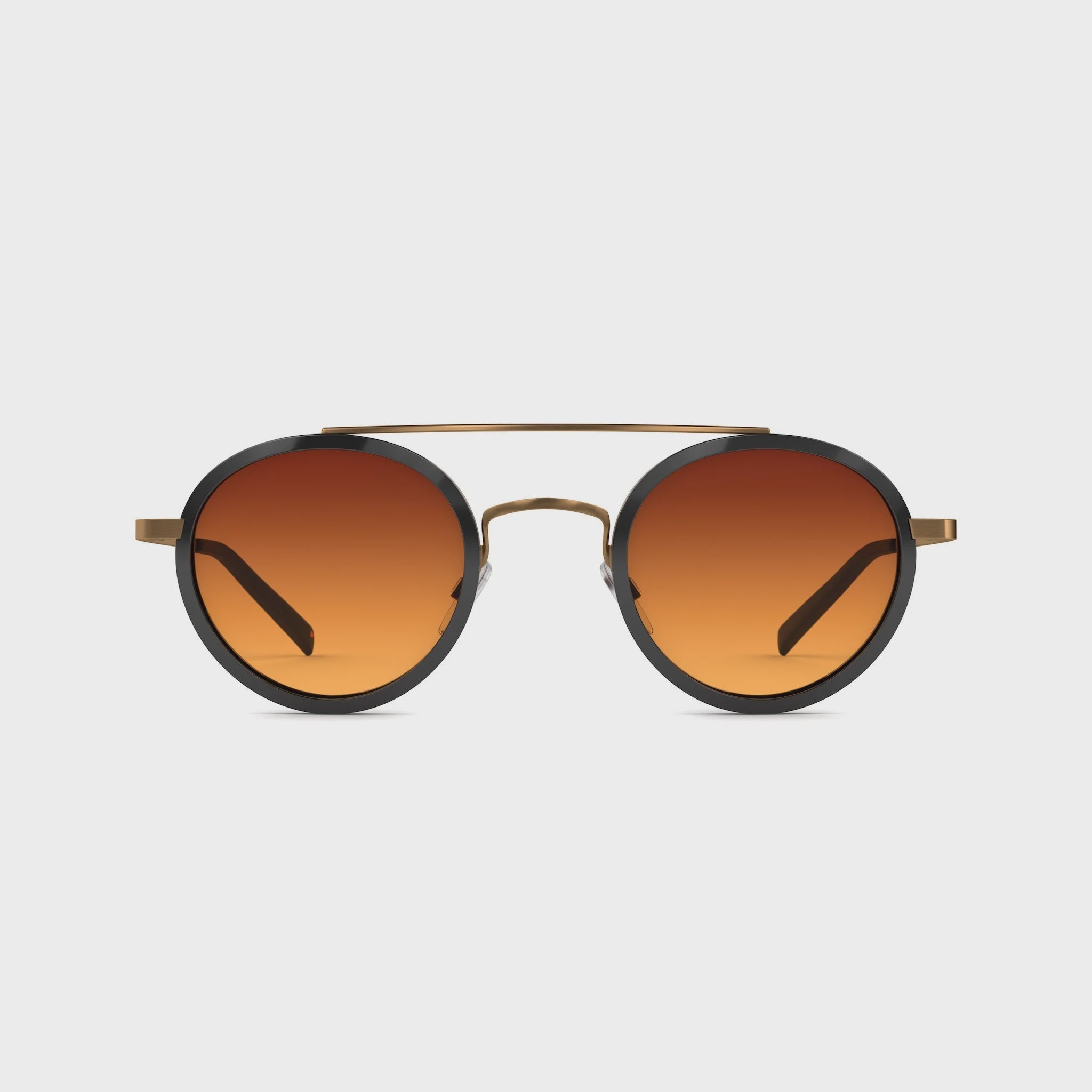 Tens Sunglasses - Hoxton Polished Black/Brushed Gold Original