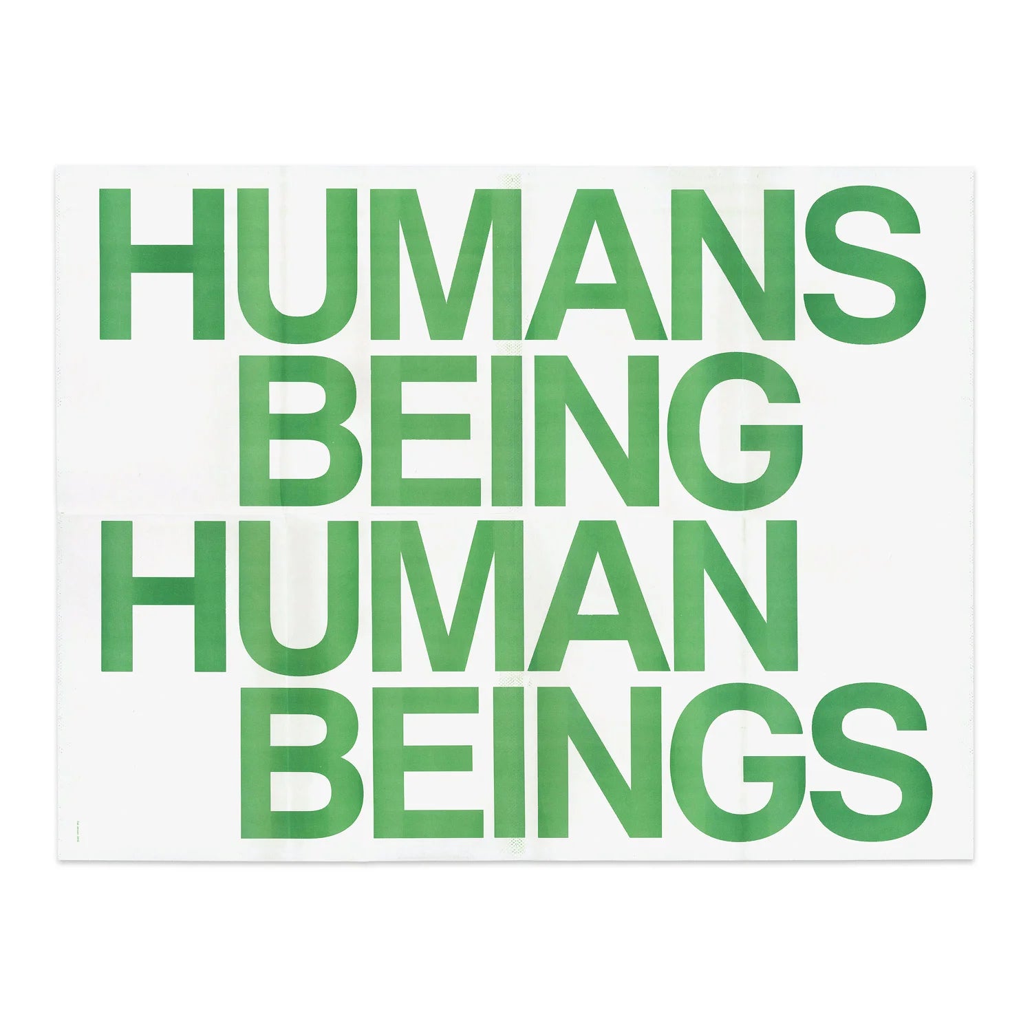 Humans Being Human Beings Poster - Zak Jensen