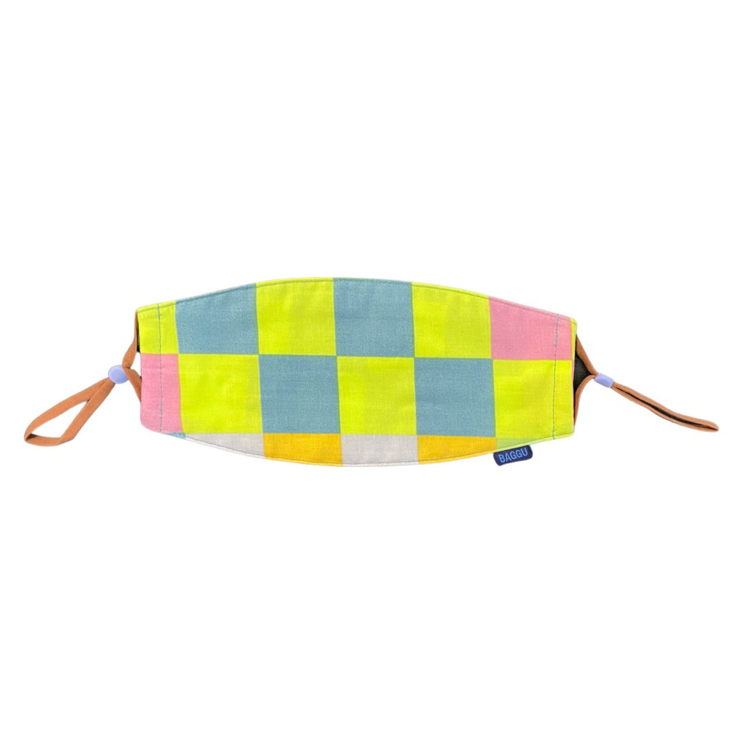 Baggu Fabric Masks - Checks on checks