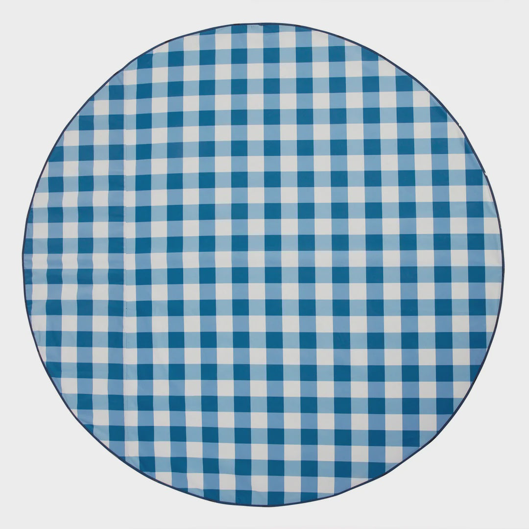 Basil Bangs Love Rug - Gingham Mineral