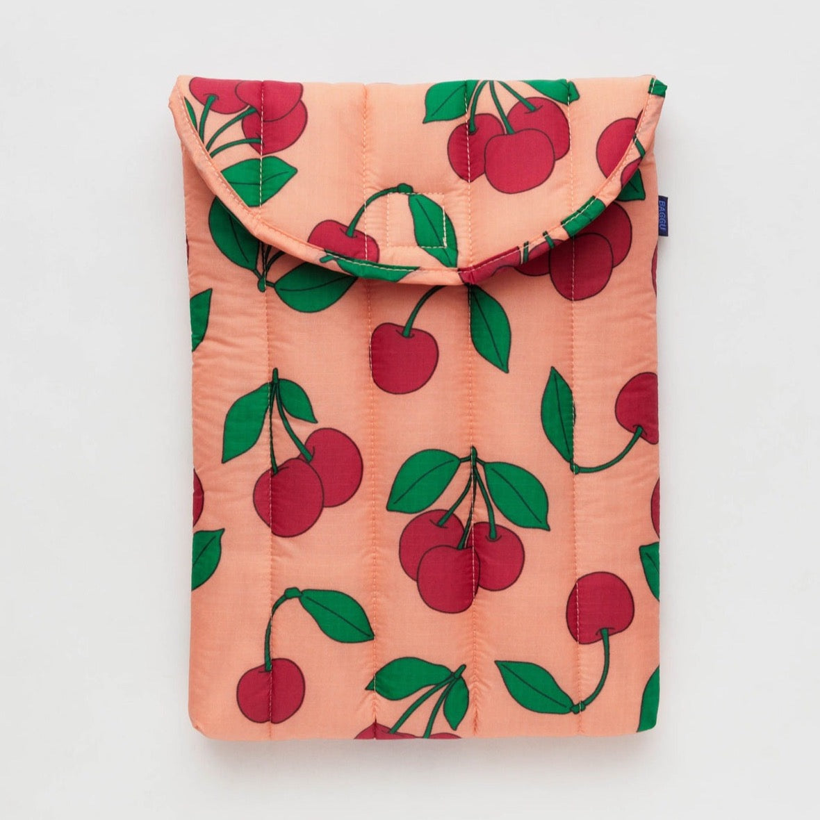 Baggu Puffy Laptop Sleeve 16" - Sherbet Cherry