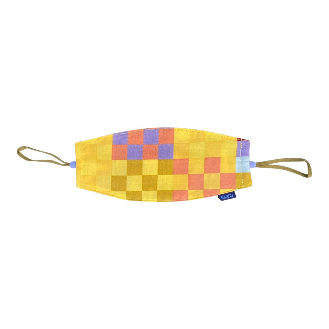 Baggu Fabric Masks - Checks on checks