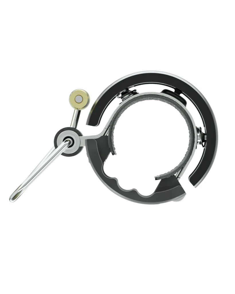 KNOG Oi Luxe Bike Bell - SMALL BLACK