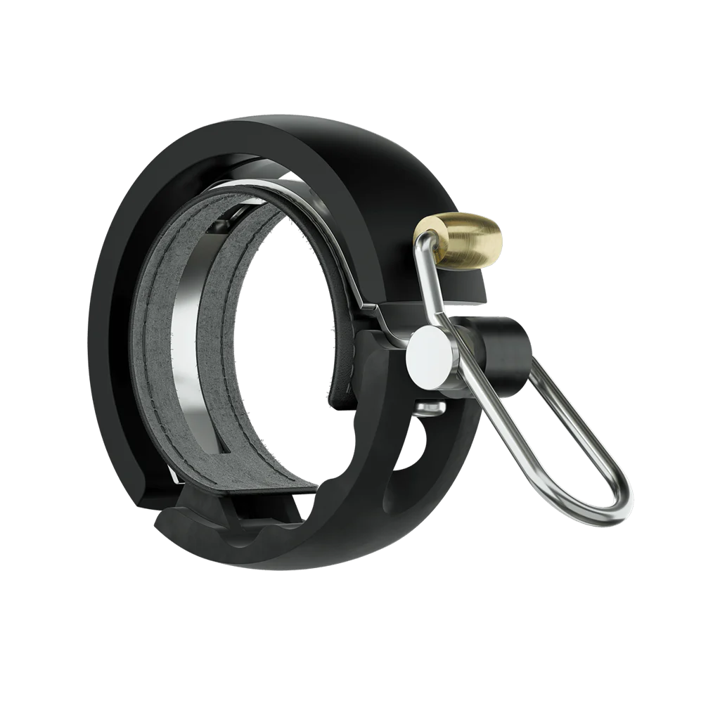 KNOG Oi Luxe Bike Bell - SMALL BLACK