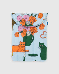 Baggu Puffy Laptop Sleeve 13" - Table Cats