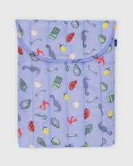 Baggu Puffy Laptop Sleeve 16" - Sea Charms