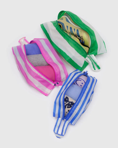 Baggu 3D Zip Set - Painted Stripe