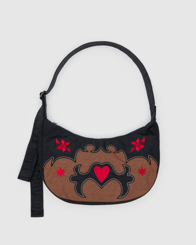 Baggu Crescent Bag - Western Appliqué