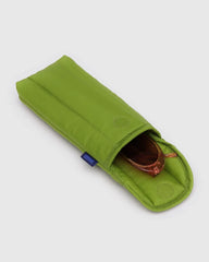 Baggu Puffy Glasses Case - Green Juice