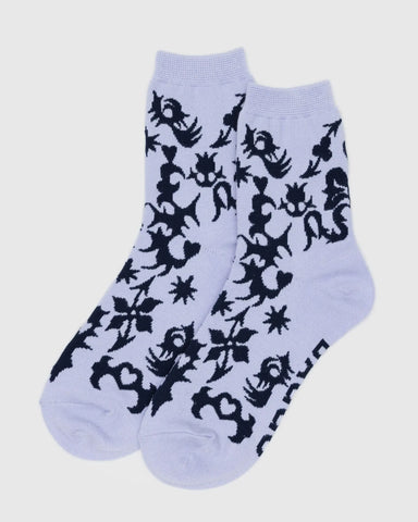Baggu Crew Sock - Western Cut Outs