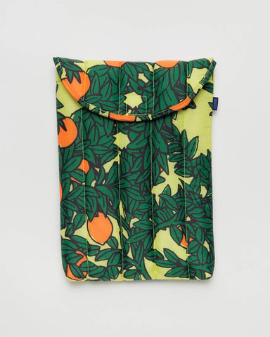 Baggu Laptop Sleeve  13/14" - Orange Tree Yellow