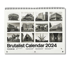 Brutalist Calendar 2024
