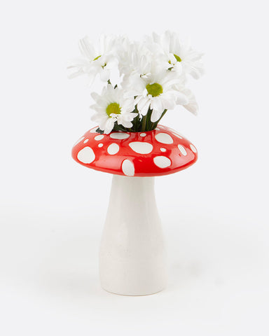Amanita Mushroom Vase