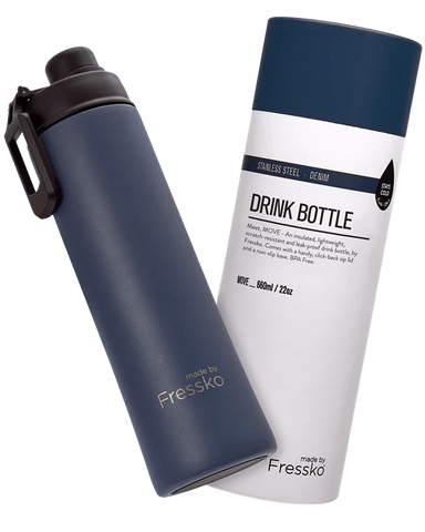 Fressko Move Drink Bottle 660ml Denim