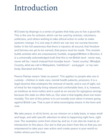 Parens Patriae - M.Create by Anjengo [A Handbook for Activism]