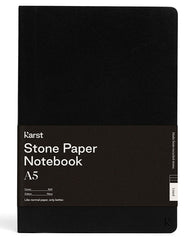 Karst - Soft Cover Notebook - Dot Grid - Black