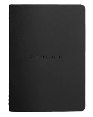 Get Shit Done - A6 - Black