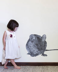 Anna's Animal Sticker - Mouse