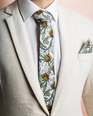 Peggy and Finn Tie - Banksia Grey