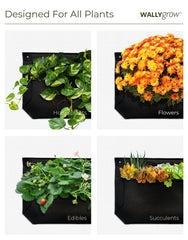 Wally 1 Wall Planter Brown