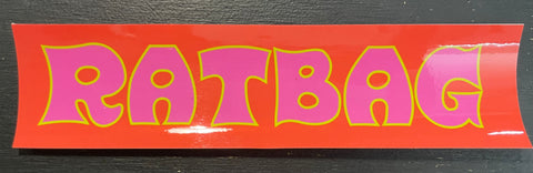 RATBAG bumper sticker by Carla Adams