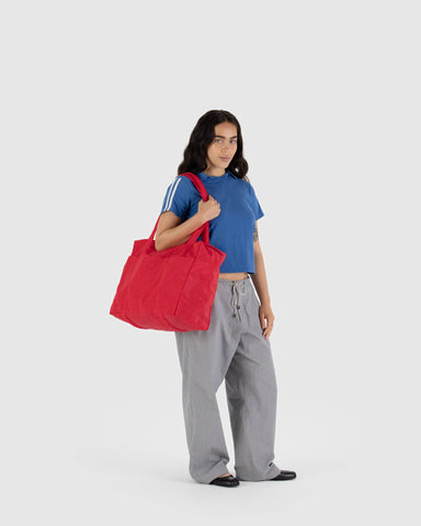 Baggu Cloud Carry On - Candy Apple