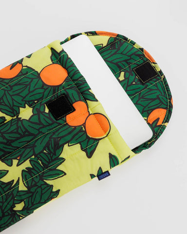 Baggu Laptop Sleeve  13/14" - Orange Tree Yellow