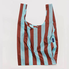 Baggu Resuable Bag - Raisin Awning Stripe