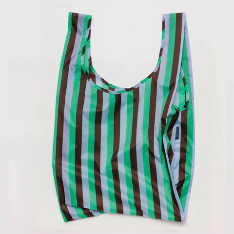 Baggu Resuable Bag - Mint 90s Stripe