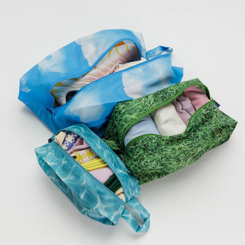 Baggu 3D Zip Set - Lawnscape