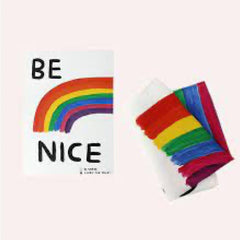 David Shrigley - Be Nice - Tea Towel