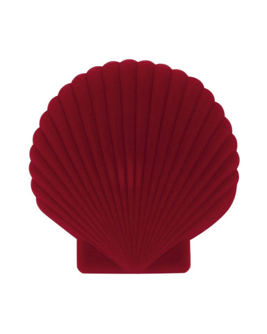 Doiy Venus Shell Jewellery Box - Ruby Red