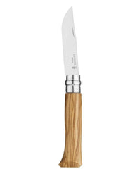 Opinel No. 8 Knife - Olivewood Handle